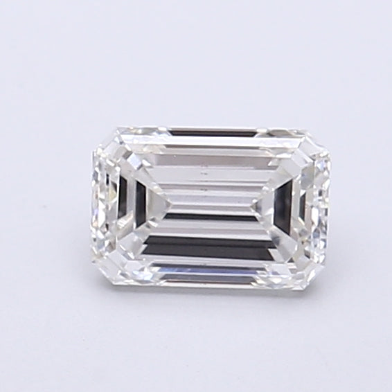 0.70 Carat Emerald Shaped, Very Good Cut, F Color, VS1 Clarity, IGI Certified Lab Grown Diamond