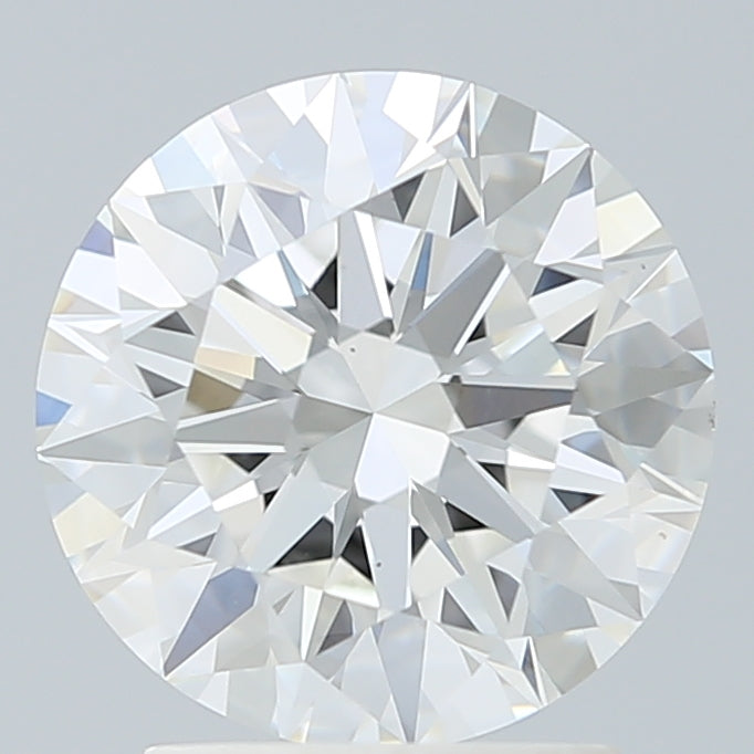 2.36 Carat Round Shaped, Ideal Cut, F Color, VS1 Clarity, IGI Certified Lab Grown Diamond