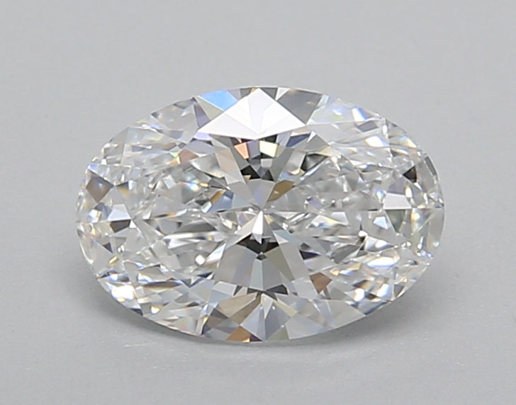 1.02 Carat Oval Shaped, Very Good Cut, D Color, VVS2 Clarity, IGI Certified Lab Grown Diamond