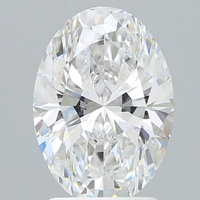 2.57 Carat Oval Shaped, Excellent Cut, D Color, VVS2 Clarity, IGI Certified Lab Grown Diamond