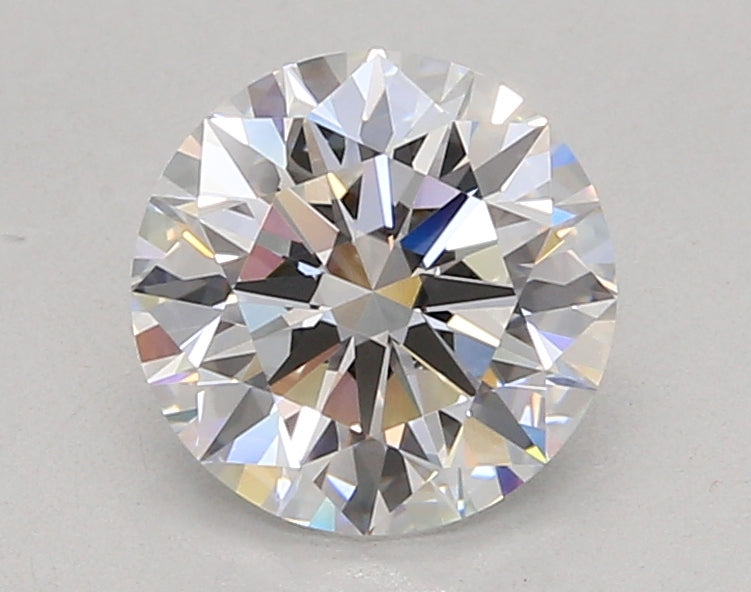 2.03 Carat Round Shaped, Ideal Cut, D Color, VVS2 Clarity, IGI Certified Lab Grown Diamond