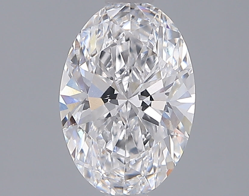 1.56 Carat Oval Shaped, Ideal Cut, D Color, VVS2 Clarity, IGI Certified Lab Grown Diamond