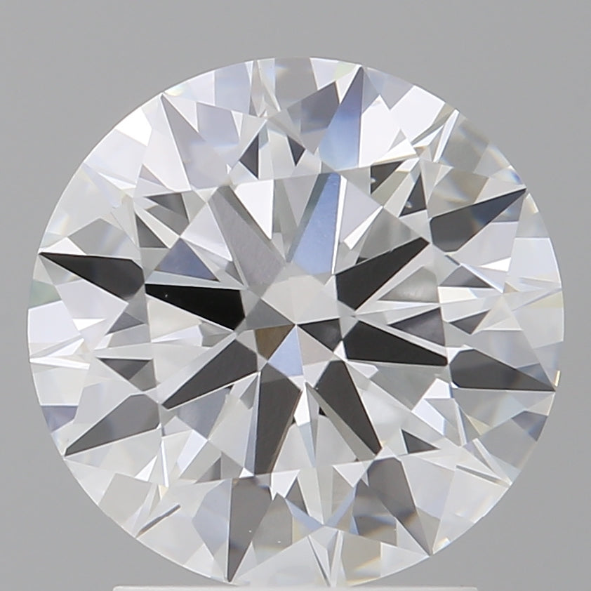 2.53 Carat Round Shaped, Ideal Cut, E Color, VVS1 Clarity, IGI Certified Lab Grown Diamond