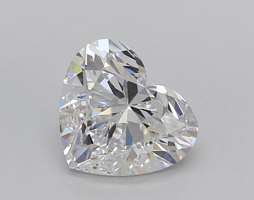 1.51 Carat Heart Shaped, Very Good Cut, D Color, VVS1 Clarity, IGI Certified Lab Grown Diamond