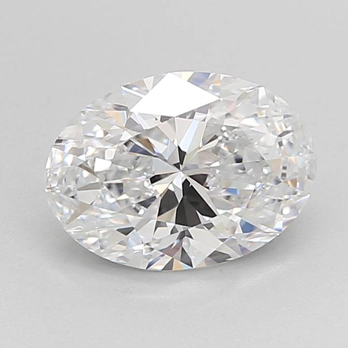 1.59 Carat Oval Shaped, Ideal Cut, D Color, VVS1 Clarity, IGI Certified Lab Grown Diamond