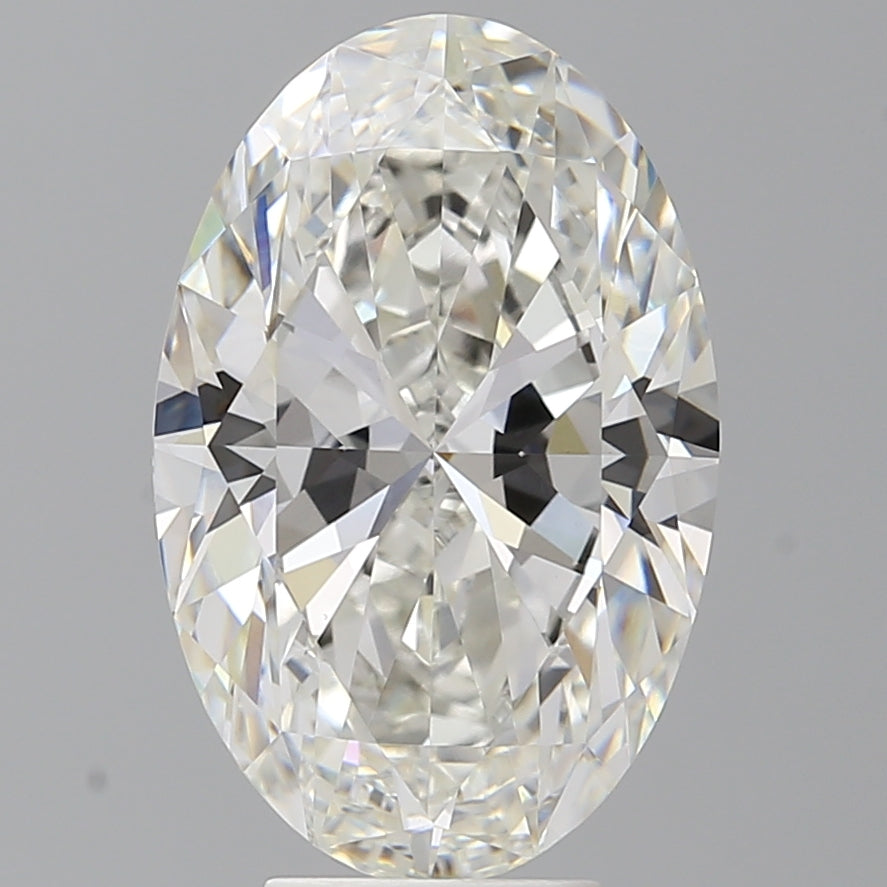 6.04 Carat Oval Shaped, Ideal Cut, F Color, VVS2 Clarity, IGI Certified Lab Grown Diamond