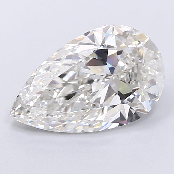 4.79 Carat Pear Shaped, Very Good Cut, F Color, VS1 Clarity, IGI Certified Lab Grown Diamond