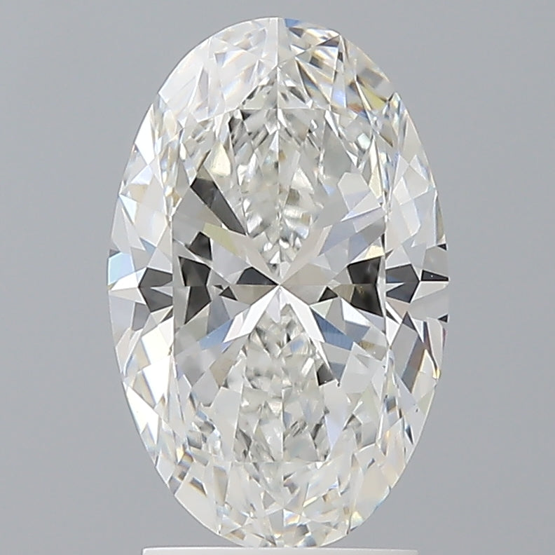 2.60 Carat Oval Shaped, Ideal Cut, F Color, VS1 Clarity, IGI Certified Lab Grown Diamond