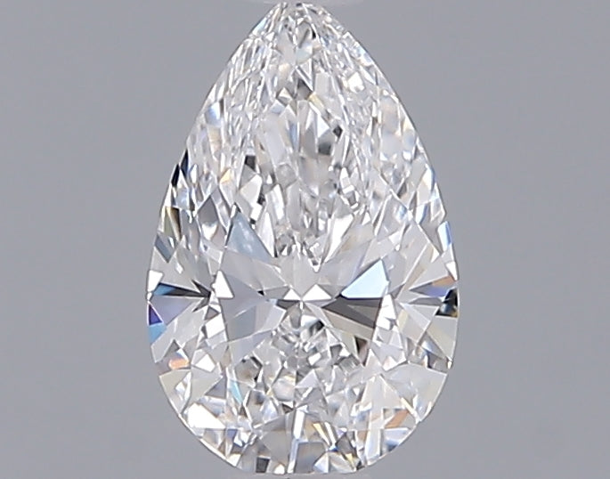 0.73 Carat Pear Shaped, Excellent Cut, D Color, VVS2 Clarity, IGI Certified Lab Grown Diamond