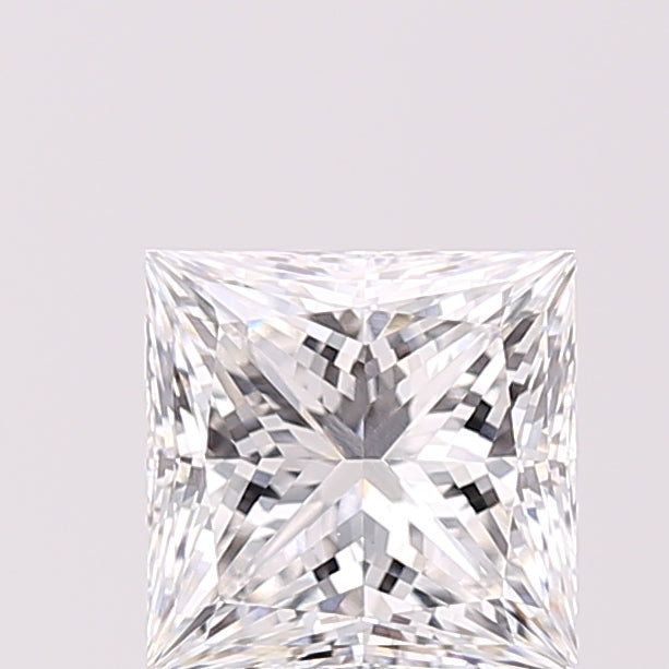 2.06 Carat Princess Shaped, Ideal Cut, E Color, VVS2 Clarity, IGI Certified Lab Grown Diamond