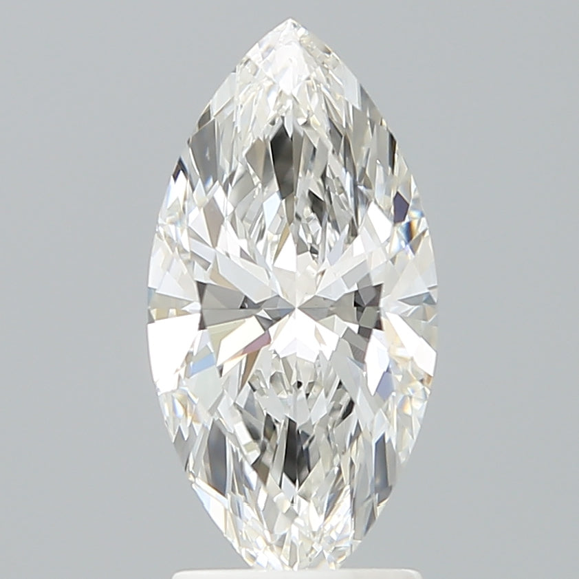 2.28 Carat Marquise Shaped, Ideal Cut, F Color, VVS2 Clarity, IGI Certified Lab Grown Diamond