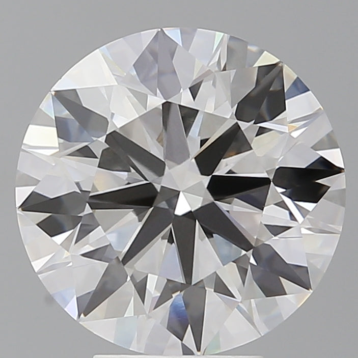 5.54 Carat Round Shaped, Ideal Cut, E Color, VVS2 Clarity, IGI Certified Lab Grown Diamond