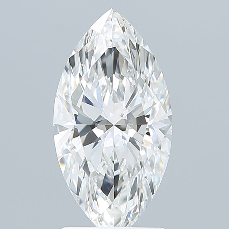 2.09 Carat Marquise Shaped, Ideal Cut, F Color, VVS2 Clarity, IGI Certified Lab Grown Diamond