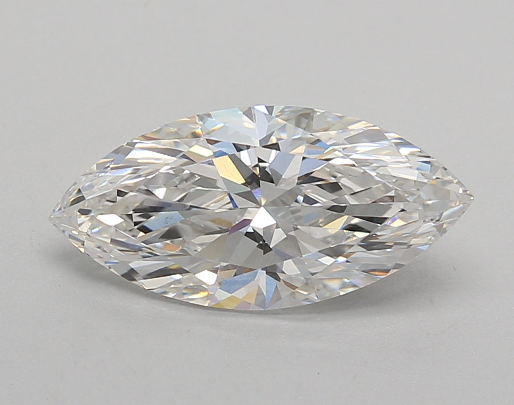 2.01 Carat Marquise Shaped, Excellent Cut, E Color, VS1 Clarity, IGI Certified Lab Grown Diamond