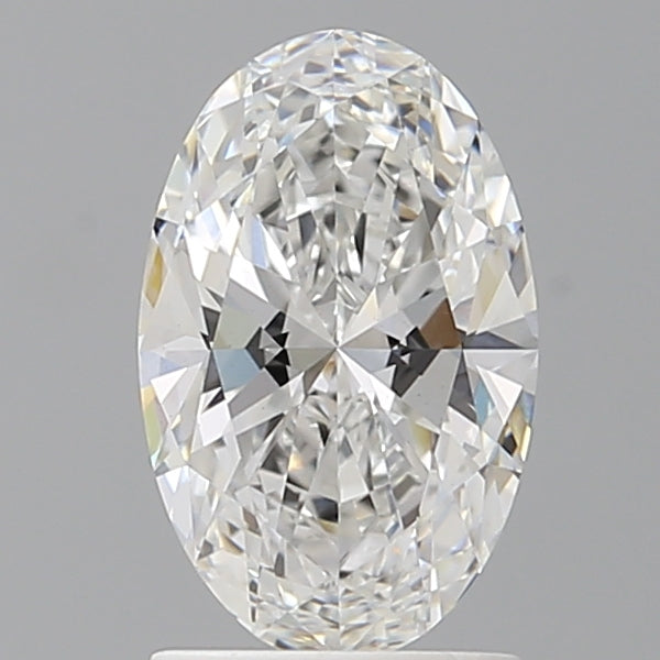 1.58 Carat Oval Shaped, Ideal Cut, E Color, VVS2 Clarity, IGI Certified Lab Grown Diamond