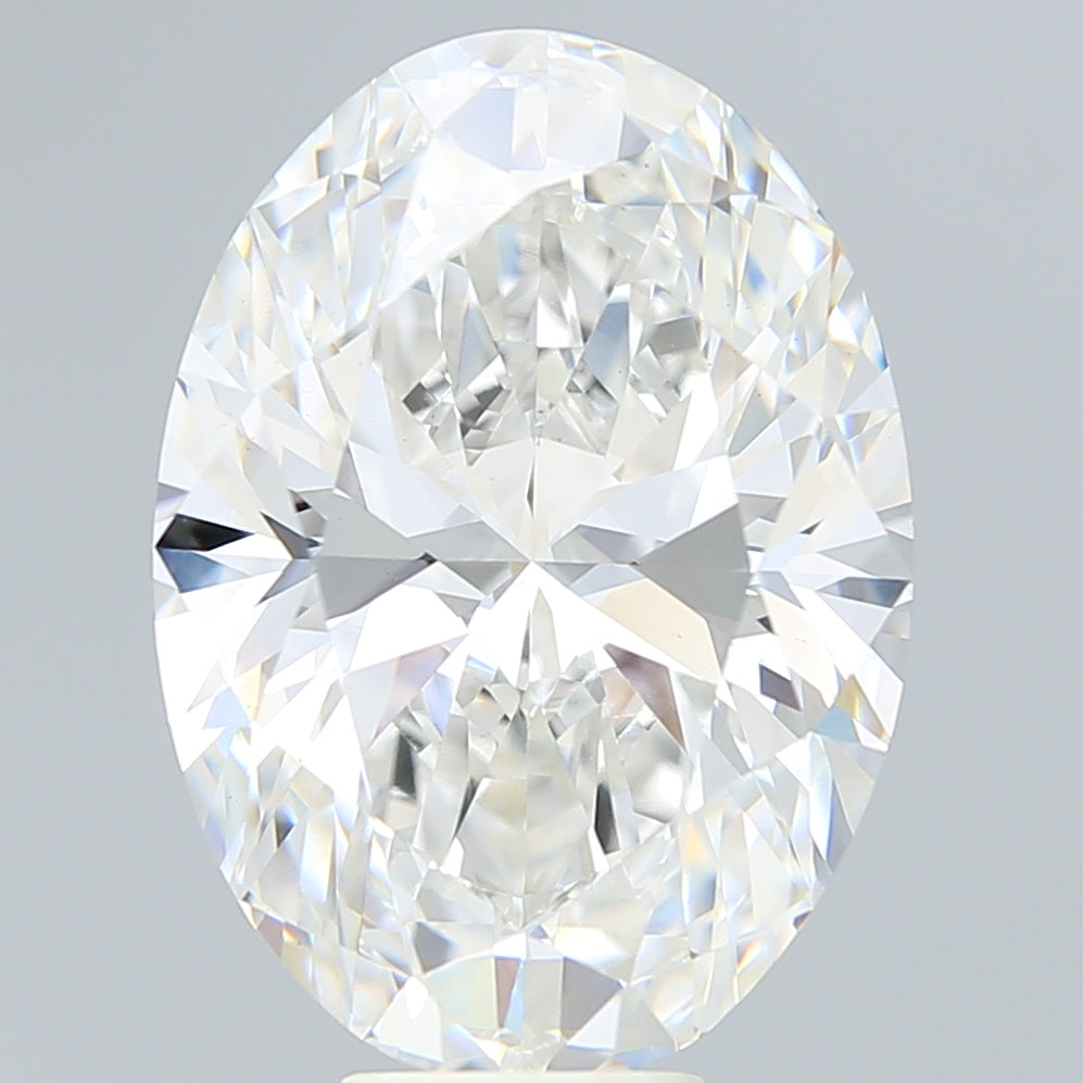 10.61 Carat Oval Shaped, Ideal Cut, F Color, VS1 Clarity, IGI Certified Lab Grown Diamond