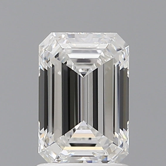 1.56 Carat Emerald Shaped, Ideal Cut, D Color, VVS2 Clarity, IGI Certified Lab Grown Diamond