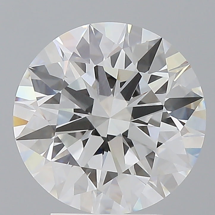 3.60 Carat Round Shaped, Ideal Cut, E Color, VVS2 Clarity, IGI Certified Lab Grown Diamond