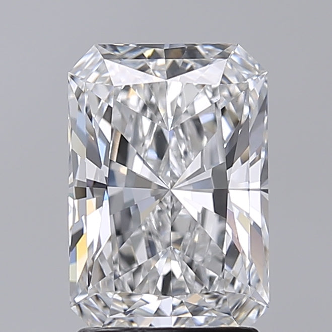 2.03 Carat Radiant Shaped, Excellent Cut, D Color, VS1 Clarity, IGI Certified Lab Grown Diamond