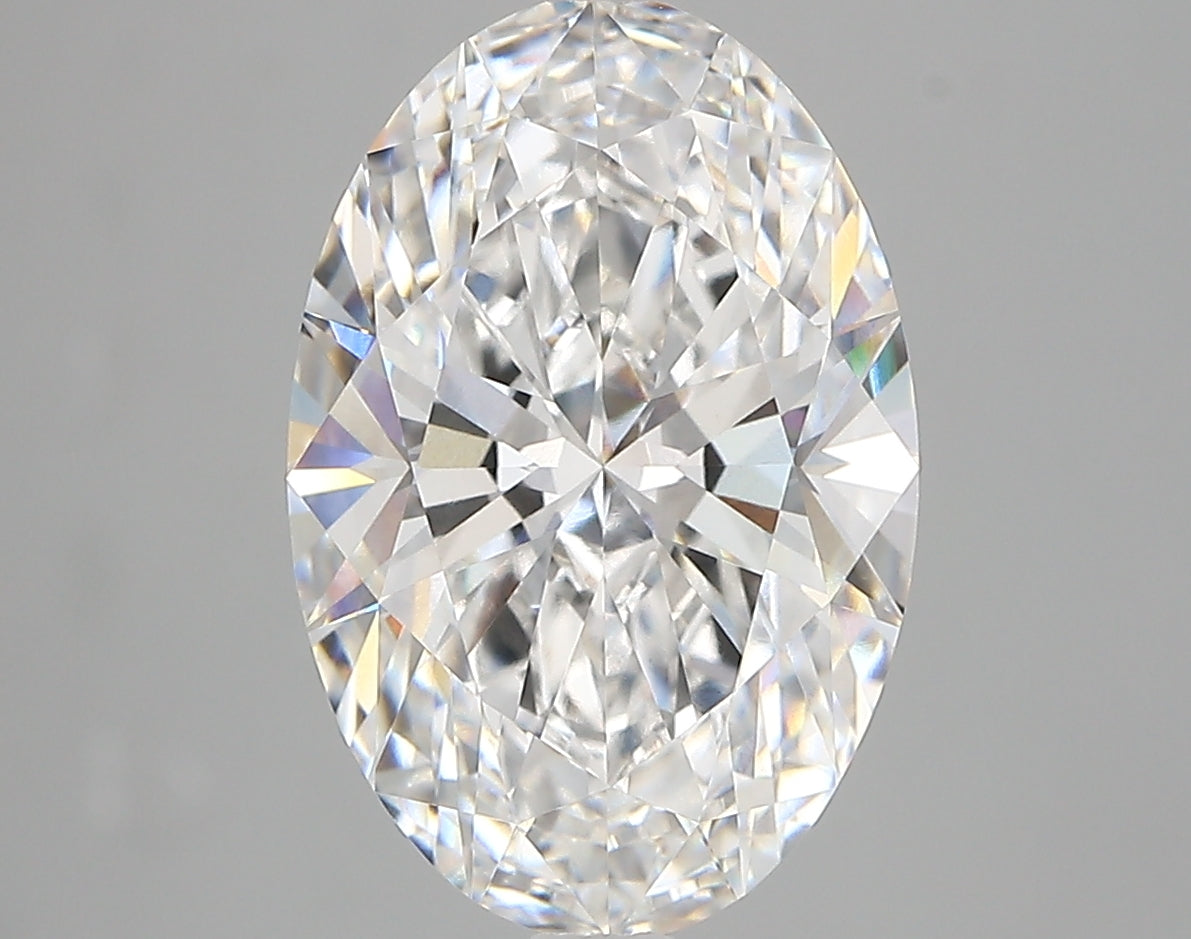 4.18 Carat Oval Shaped, Very Good Cut, E Color, VVS1 Clarity, IGI Certified Lab Grown Diamond