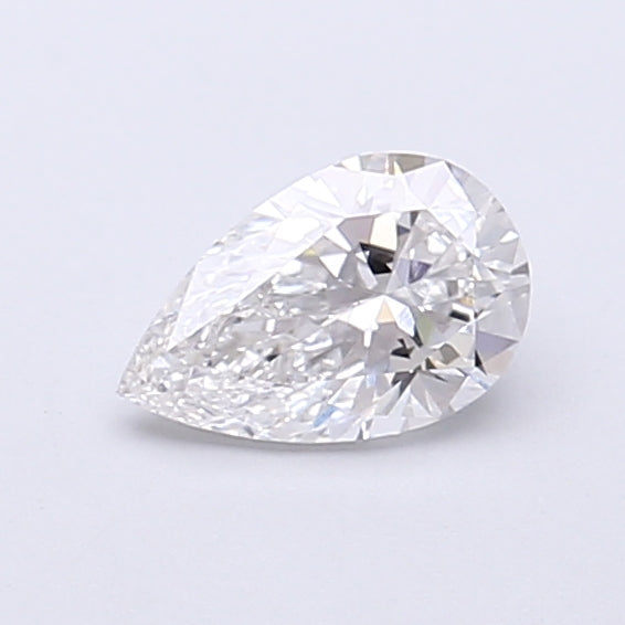 0.51 Carat Pear Shaped, Very Good Cut, E Color, VVS2 Clarity, IGI Certified Lab Grown Diamond