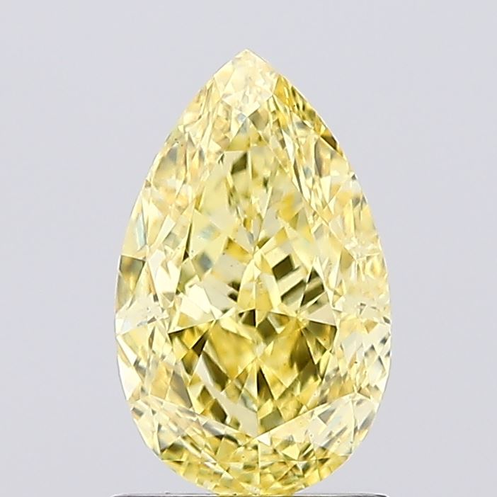 1.34 Carat Pear Shaped, Excellent Cut, VS1 Clarity, IGI Certified Lab Grown Diamond