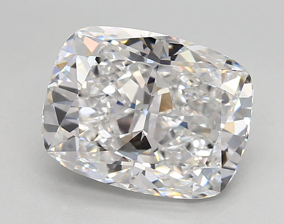 4.08 Carat Cushion Shaped, Very Good Cut, D Color, VVS1 Clarity, IGI Certified Lab Grown Diamond