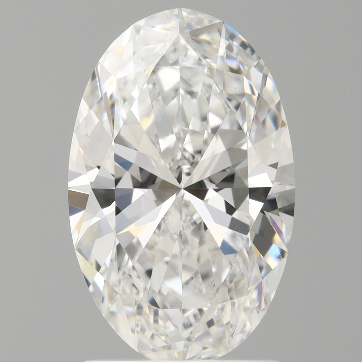 2.01 Carat Oval Shaped, Ideal Cut, E Color, VVS2 Clarity, IGI Certified Lab Grown Diamond