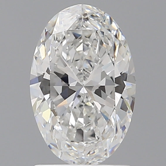 1.59 Carat Oval Shaped, Ideal Cut, D Color, VVS2 Clarity, IGI Certified Lab Grown Diamond