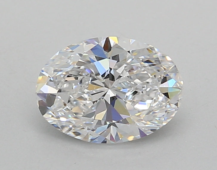 1.00 Carat Oval Shaped, Excellent Cut, D Color, VVS2 Clarity, IGI Certified Lab Grown Diamond