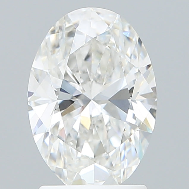 2.08 Carat Oval Shaped, Ideal Cut, E Color, IF Clarity, IGI Certified Lab Grown Diamond