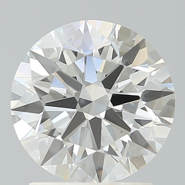 1.86 Carat Round Shaped, Ideal Cut, F Color, VS1 Clarity, IGI Certified Lab Grown Diamond