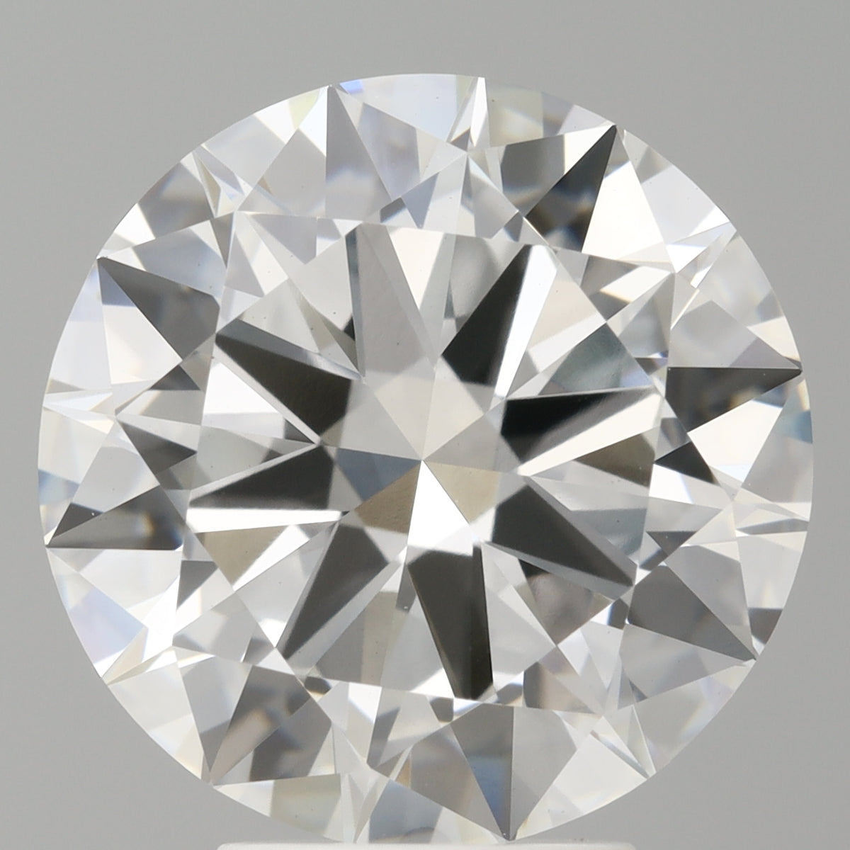4.97 Carat Round Shaped, Excellent Cut, E Color, VS1 Clarity, IGI Certified Lab Grown Diamond