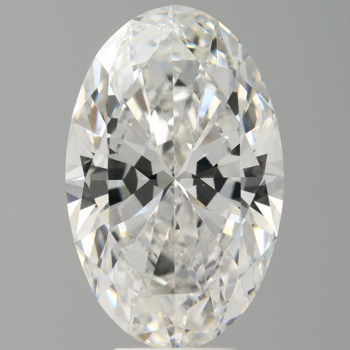7.09 Carat Oval Shaped, Ideal Cut, E Color, VVS2 Clarity, IGI Certified Lab Grown Diamond