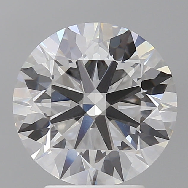 3.55 Carat Round Shaped, Ideal Cut, E Color, VVS2 Clarity, IGI Certified Lab Grown Diamond