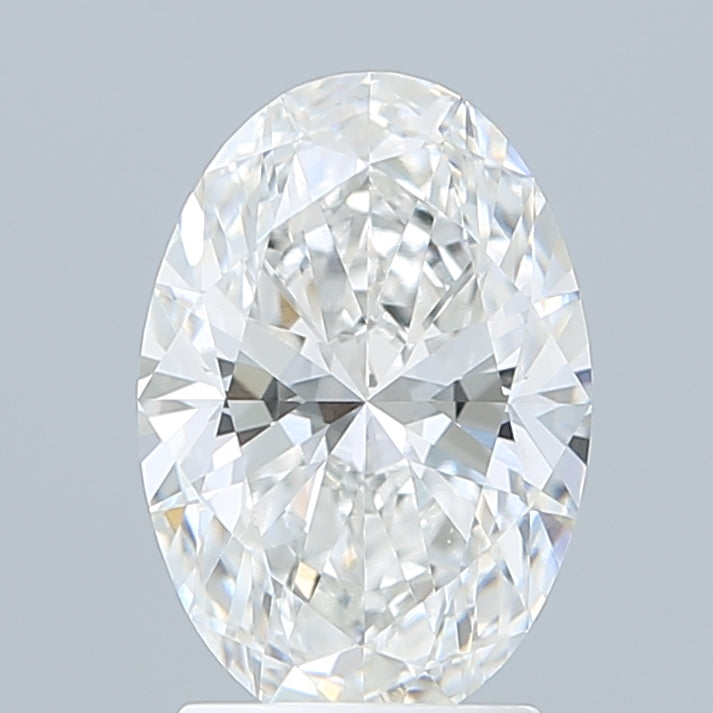 2.29 Carat Oval Shaped, Ideal Cut, F Color, VVS2 Clarity, IGI Certified Lab Grown Diamond
