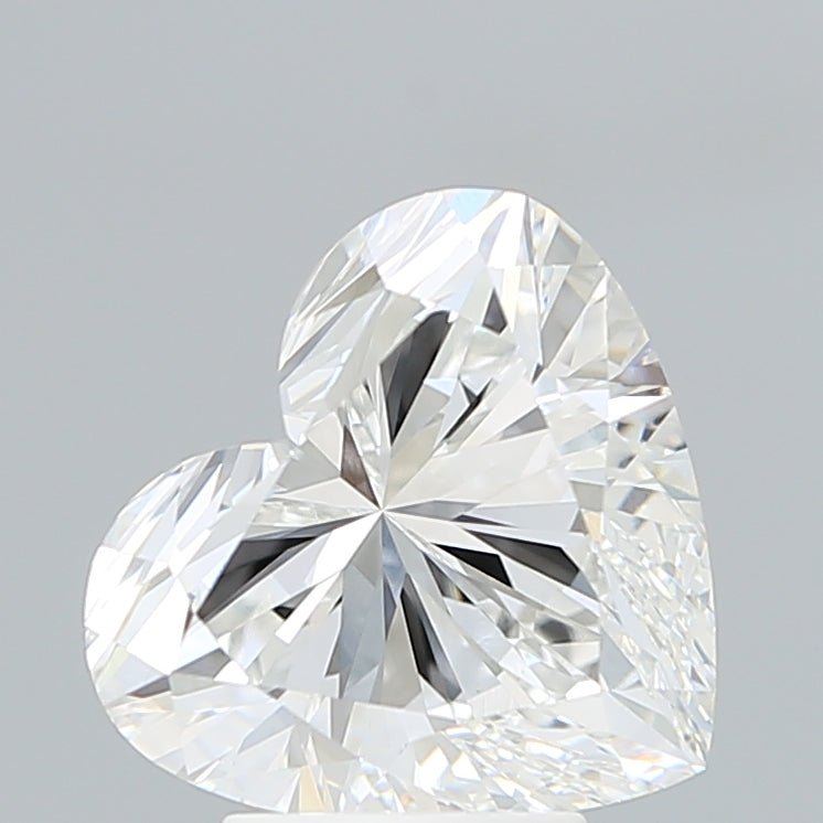 4.21 Carat Heart Shaped, Excellent Cut, E Color, VVS2 Clarity, IGI Certified Lab Grown Diamond