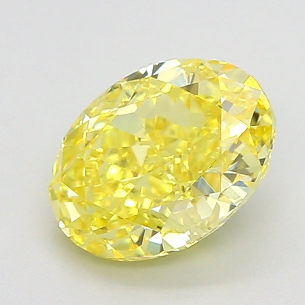 1.50 Carat Oval Shaped, Very Good Cut, VS1 Clarity, IGI Certified Lab Grown Diamond