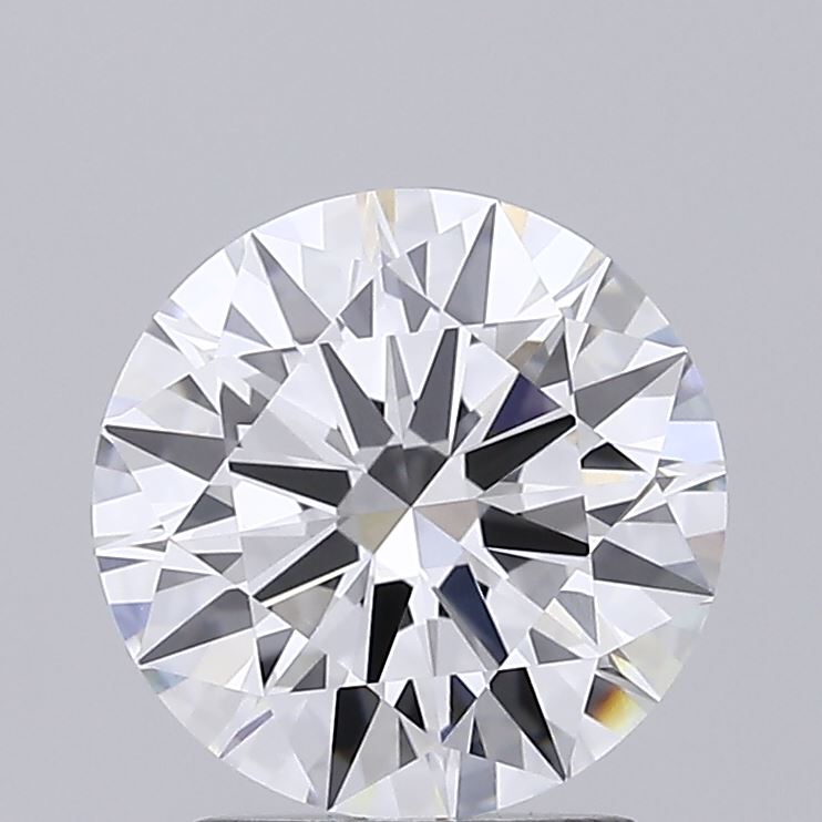 2.17 Carat Round Shaped, Ideal Cut, E Color, VVS2 Clarity, IGI Certified Lab Grown Diamond