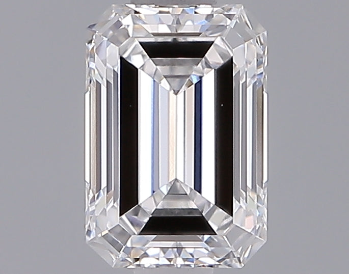 1.27 Carat Emerald Shaped, Ideal Cut, D Color, IF Clarity, IGI Certified Lab Grown Diamond