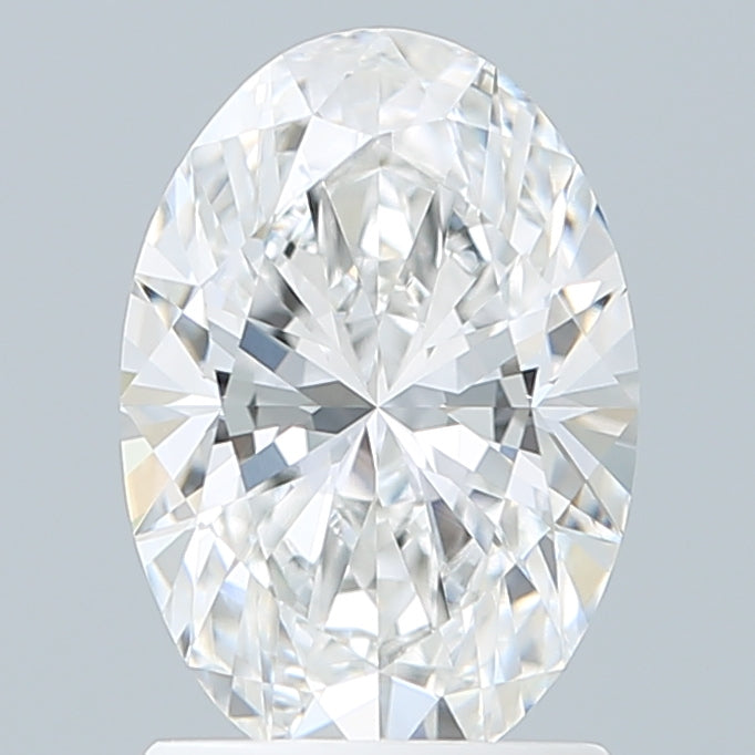 1.60 Carat Oval Shaped, Ideal Cut, E Color, VVS1 Clarity, IGI Certified Lab Grown Diamond