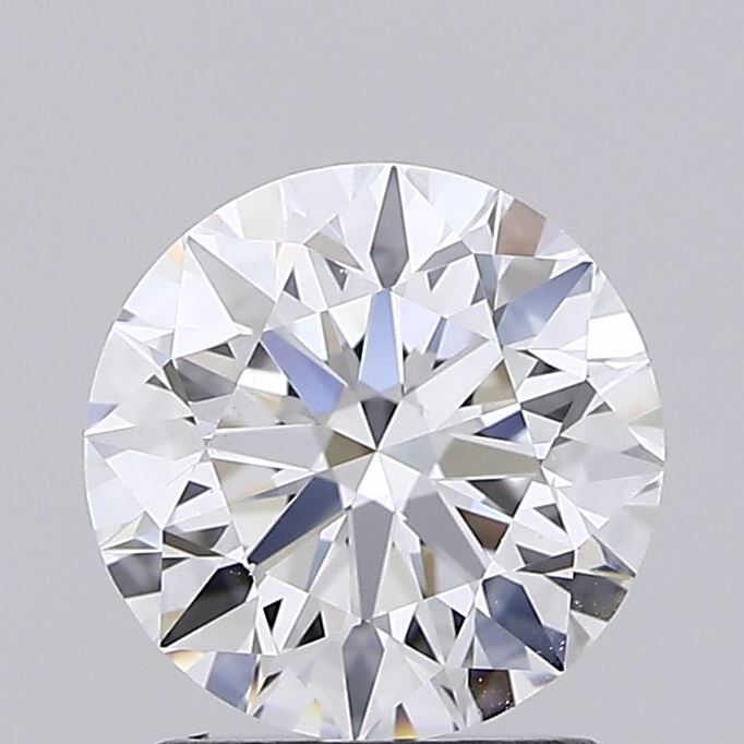 1.51 Carat Round Shaped, Excellent Cut, D Color, VS1 Clarity, IGI Certified Lab Grown Diamond