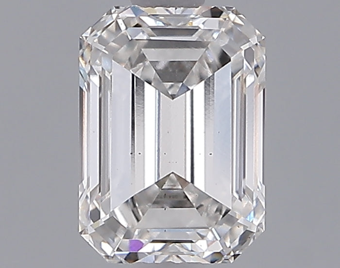 1.56 Carat Emerald Shaped, Ideal Cut, F Color, VS2 Clarity, IGI Certified Lab Grown Diamond