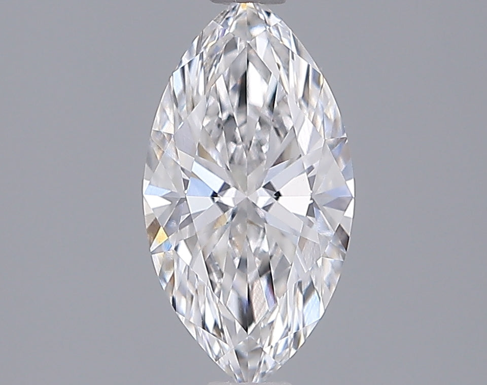 1.46 Carat Marquise Shaped, Ideal Cut, D Color, VVS2 Clarity, IGI Certified Lab Grown Diamond