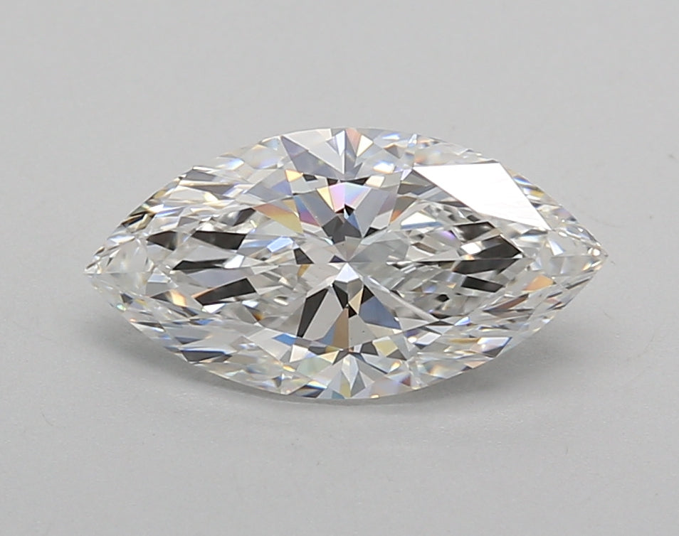 1.52 Carat Marquise Shaped, Excellent Cut, E Color, VVS2 Clarity, IGI Certified Lab Grown Diamond