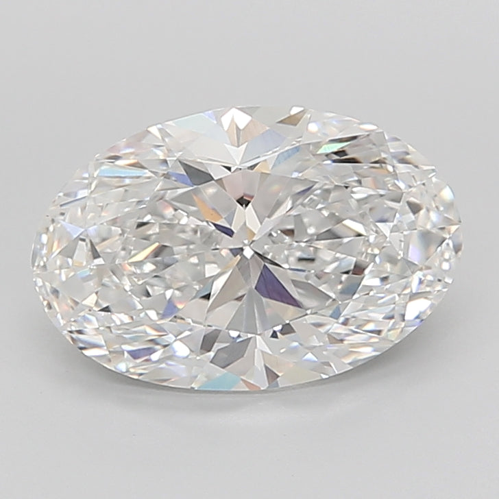 6.03 Carat Oval Shaped, Excellent Cut, E Color, VVS2 Clarity, IGI Certified Lab Grown Diamond
