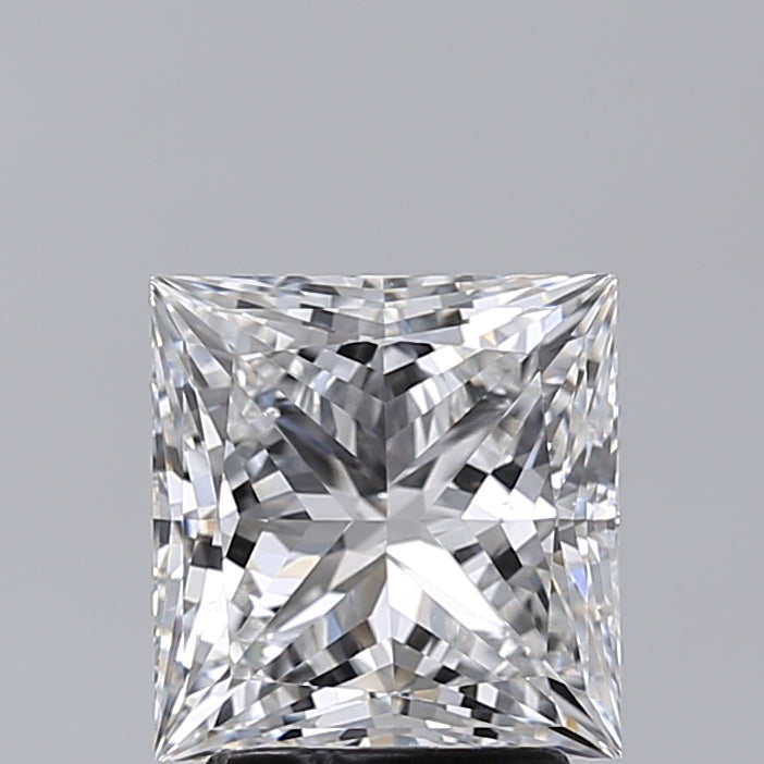 2.70 Carat Princess Shaped, Excellent Cut, E Color, VS1 Clarity, IGI Certified Lab Grown Diamond