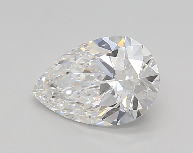 1.00 Carat Pear Shaped, Very Good Cut, D Color, VS1 Clarity, IGI Certified Lab Grown Diamond