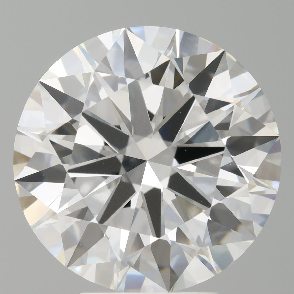 5.60 Carat Round Shaped, Ideal Cut, F Color, VVS2 Clarity, IGI Certified Lab Grown Diamond