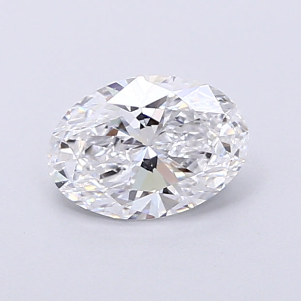 0.96 Carat Oval Shaped, Very Good Cut, D Color, VS1 Clarity, IGI Certified Lab Grown Diamond